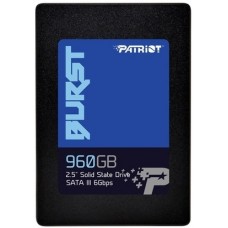 Накопичувач SSD PATRIOT BURST 960Gb 2.5” (PBU960GS25SSDR) Накопичувач SSD PATRIOT BURST 960Gb 2.5” (PBU960GS25SSDR)